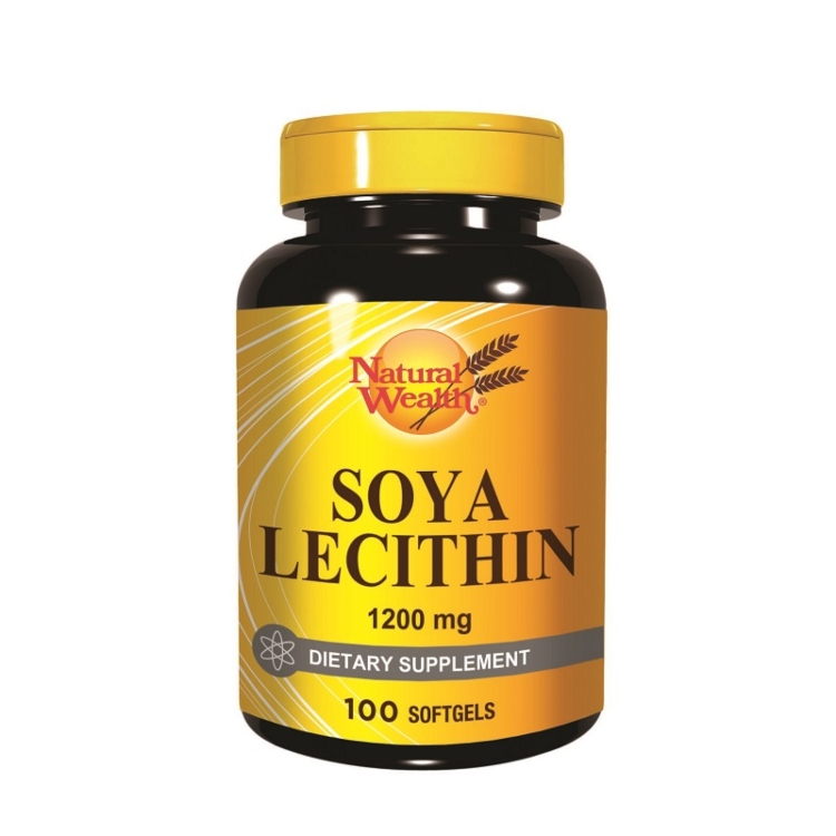 Natural Wealth Soya Lecithin 1200mg 100 gel-kapsula